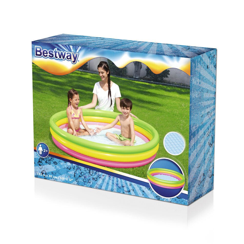 Pripučiamas vaikiškas baseinas Bestway, 152x30 cm kaina ir informacija | Baseinai | pigu.lt