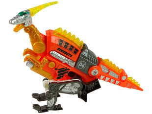 Žaislinis šautuvas su taikiniu ir šoviniais - Dinobots, oranžinis kaina ir informacija | Žaislai berniukams | pigu.lt