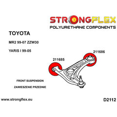 Priekinė skersinė svirtis Strongflex STF211685AX2, 2 vnt. kaina ir informacija | Auto reikmenys | pigu.lt