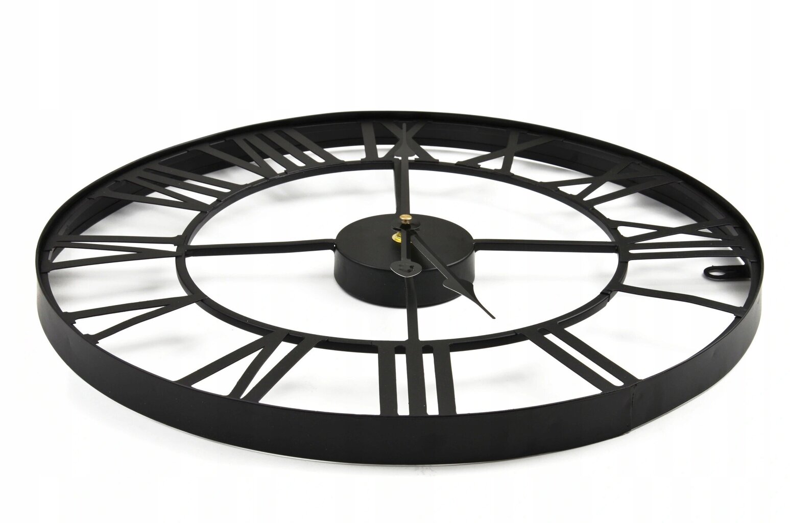 Metalinis sieninis laikrodis 40 cm su tyliu mechanizmu kaina ir informacija | Laikrodžiai | pigu.lt
