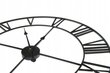 Metalinis sieninis laikrodis 80 cm su tyliu mechanizmu цена и информация | Laikrodžiai | pigu.lt