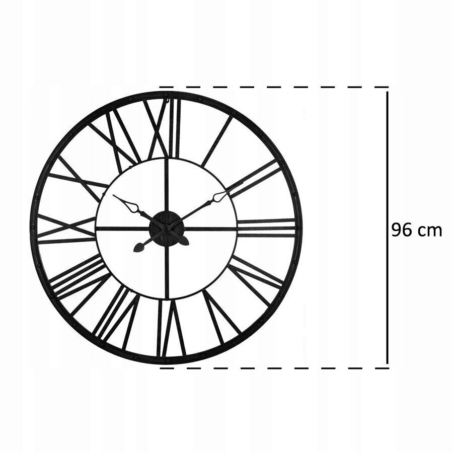 Medinis sieninis laikrodis 96 cm kaina ir informacija | Laikrodžiai | pigu.lt