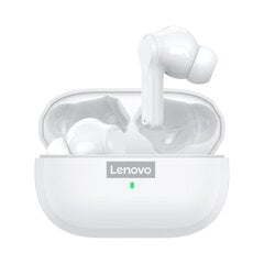 Lenovo Lp1s TWS IPX4 White kaina ir informacija | Ausinės | pigu.lt