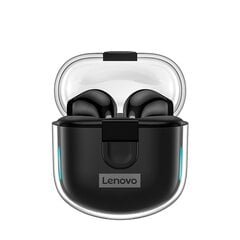 Lenovo Lp12 TWS Black kaina ir informacija | Ausinės | pigu.lt