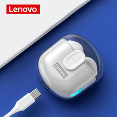 Lenovo Lp12 TWS White цена и информация | Теплая повязка на уши, черная | pigu.lt