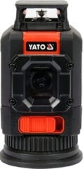 Нивелир лазерный, 5 линий, зеленый луч, Yato (YT-30435) цена и информация | Механические инструменты | pigu.lt