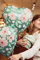 Folinis balionas "Gėlytės" цена и информация | Шарики | pigu.lt