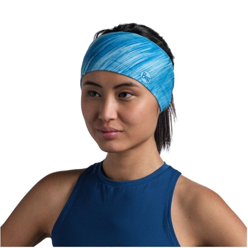 Galvos juosta Buff CoolNet UV Ellipse, mėlynas kaina ir informacija | Kepurės moterims | pigu.lt