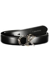 Odinis diržas moterims CALVIN KLEIN K60K608899, juodas цена и информация | Женские ремни | pigu.lt