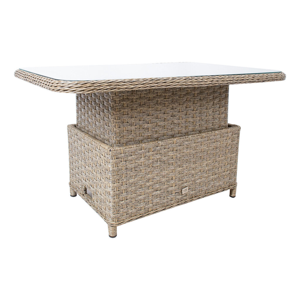 Stalas PACIFIC, pilkai smėlio spalvos kaina ir informacija | Lauko stalai, staliukai | pigu.lt
