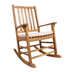 Кресло-качалка Finlay, акация цена и информация | Садовые стулья, кресла, пуфы | pigu.lt
