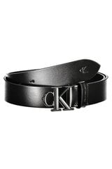 Odinis diržas moterims CALVIN KLEIN K60K608971, juodas цена и информация | Женские ремни | pigu.lt