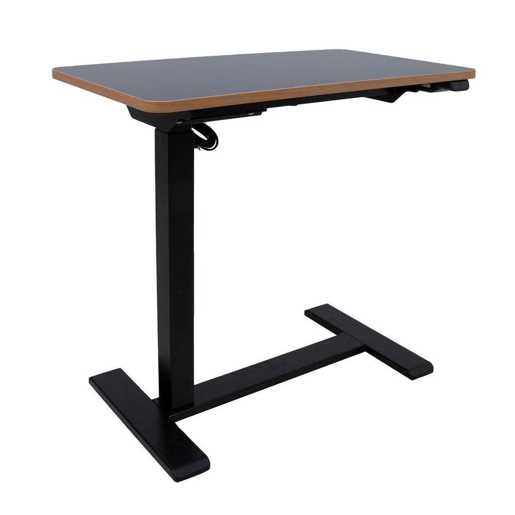 Rašomasis stalas ERGO su 1 varikliu 70x40cm, juodas kaina ir informacija | Kompiuteriniai, rašomieji stalai | pigu.lt