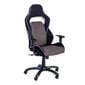 Darbo kėdė COMFORT, juoda/pilka/balta kaina ir informacija | Biuro kėdės | pigu.lt