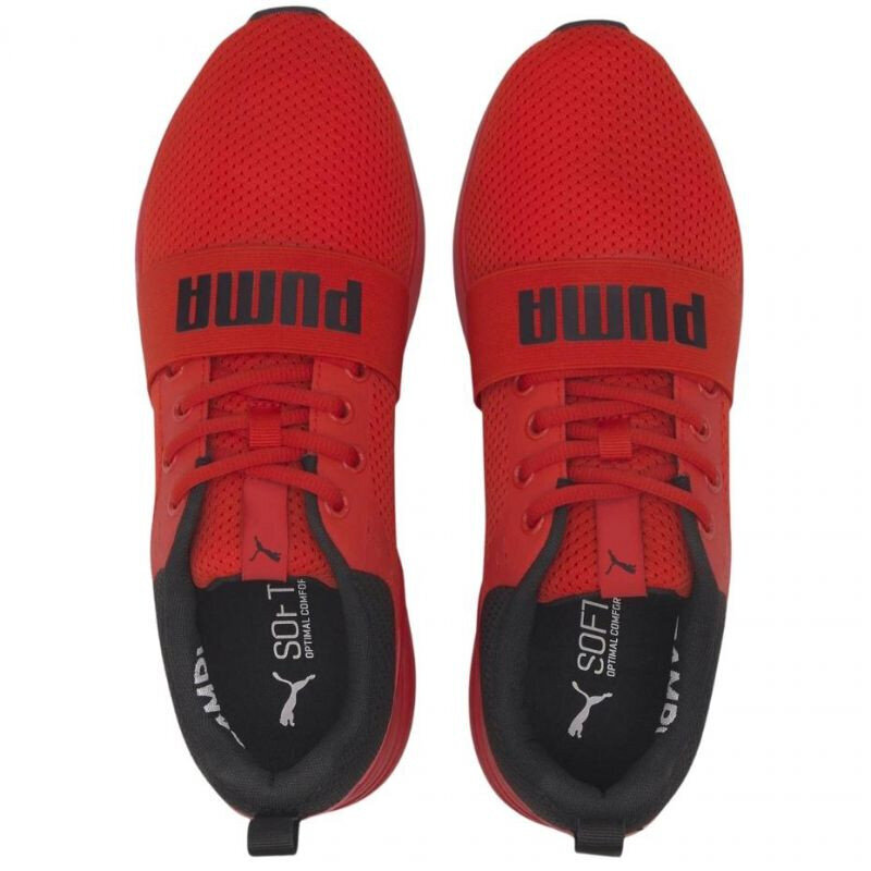 Sportiniai batai vyrams Puma Wired Run High Risk 37301505, raudoni kaina ir informacija | Kedai vyrams | pigu.lt