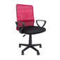 Darbo kėdė BELINDA, raudona/juoda kaina ir informacija | Biuro kėdės | pigu.lt