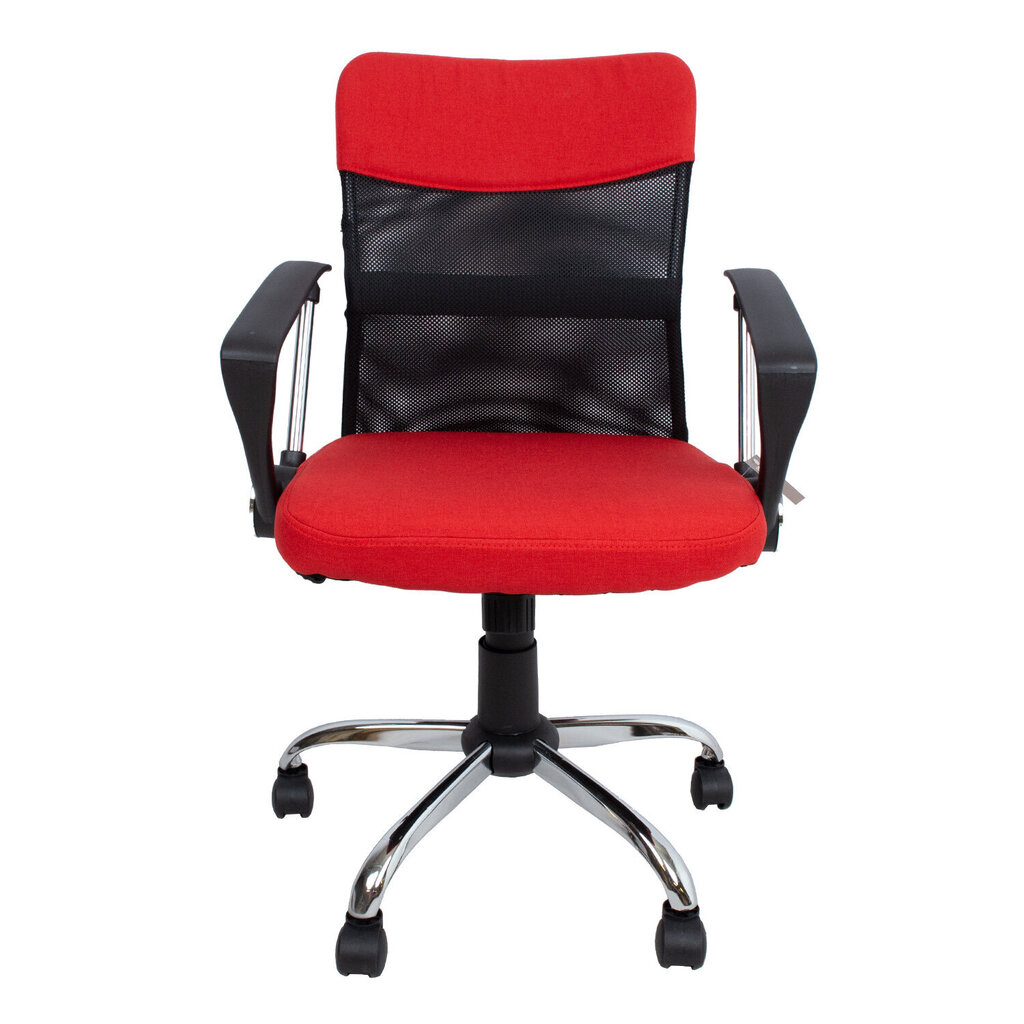 Biuro kėdė DARIUS, raudona/juoda kaina ir informacija | Biuro kėdės | pigu.lt