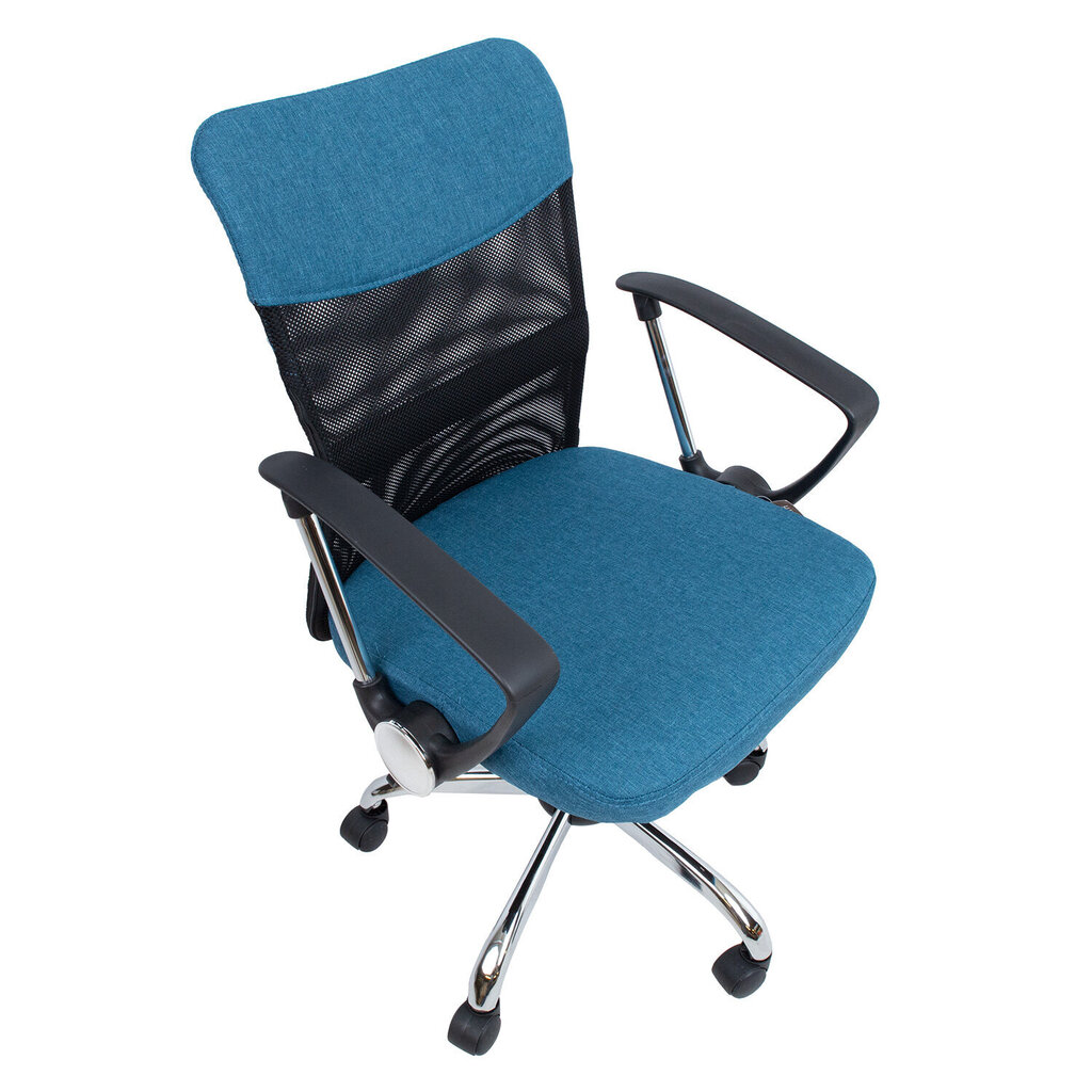 Biuro kėdė DARIUS, mėlyna/juoda kaina ir informacija | Biuro kėdės | pigu.lt