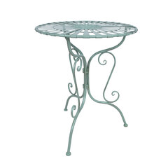 Стол SALVIA D60xH75 см, антично-зеленый цена и информация | Садовые столы, столики | pigu.lt