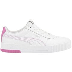 Кроссовки женские Puma Carina 37032546, белые цена и информация | Спортивная обувь, кроссовки для женщин | pigu.lt