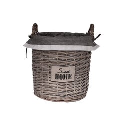 Плетеная сумка Home4you Max, 33x33x32 см цена и информация | Ящики для вещей | pigu.lt