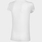 Marškinėliai moterims 4F, balti цена и информация | Marškinėliai moterims | pigu.lt