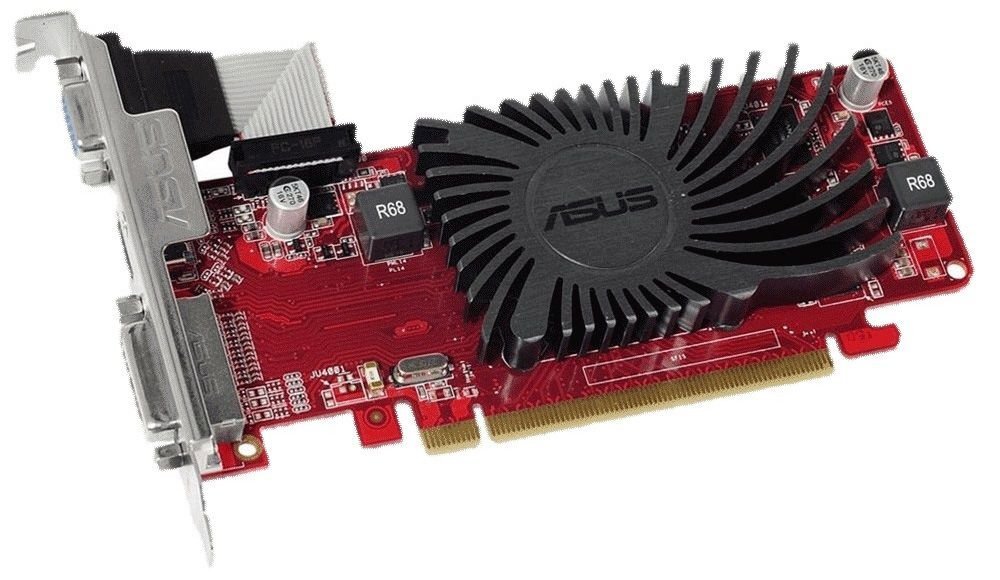 Asus AMD/ATI Radeon R5 230 2GB GDDR3 PCIE R5230-SL-2GD3-L kaina ir informacija | Vaizdo plokštės (GPU) | pigu.lt