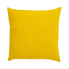 Подушка FIUME COLOR 45x45 см, желтая цена и информация | Декоративные подушки и наволочки | pigu.lt