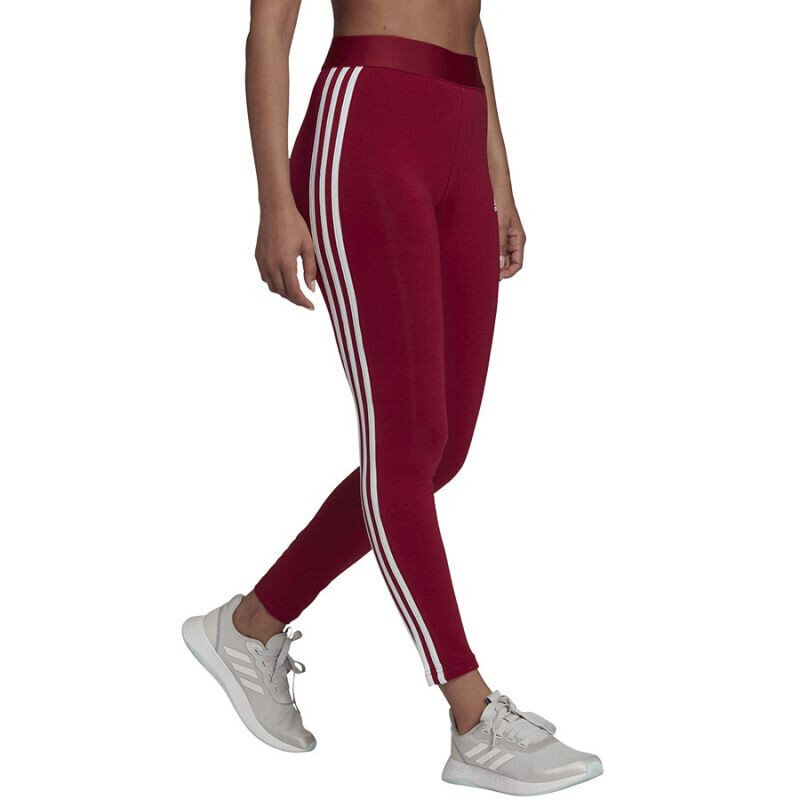 Sportinės tamprės moterims Adidas 3S HD1826, raudonos kaina ir informacija | Sportinė apranga moterims | pigu.lt