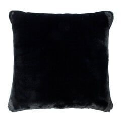 Подушка Soft 45x45cм, черный цена и информация | Декоративные подушки и наволочки | pigu.lt