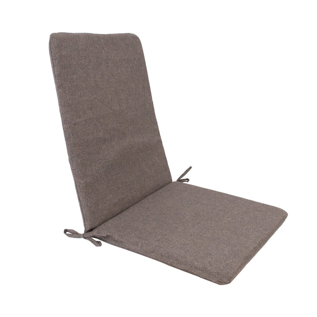 Pagalvė kėdei Home4You Simple, 42x90cm, ruda kaina | pigu.lt