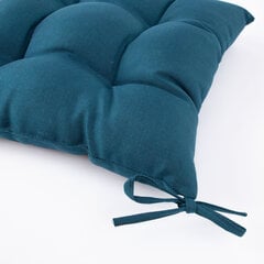 Pagalvė kėdei Home4You Summer, 40x40 cm, tamsiai mėlyna kaina ir informacija | Pagalvės, užvalkalai, apsaugos | pigu.lt