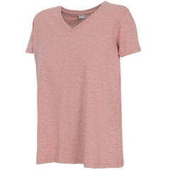 Moteriški marškinėliai 4F H4L22 TSD352 56S, šviesiai rožiniai kaina ir informacija | Sportinė apranga moterims | pigu.lt