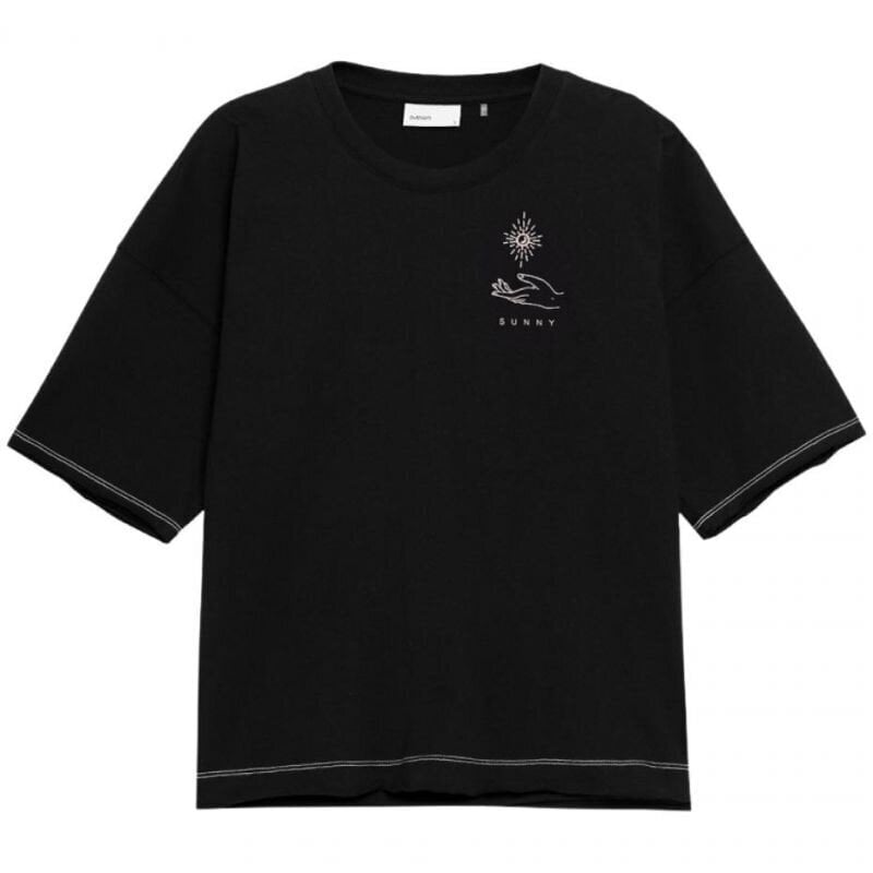 Marškinėliai moterims Outhorn, juodi kaina ir informacija | Marškinėliai moterims | pigu.lt
