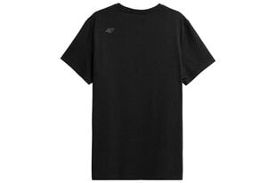 Marškinėliai vyrams 4F, juodi kaina ir informacija | Vyriški marškinėliai | pigu.lt