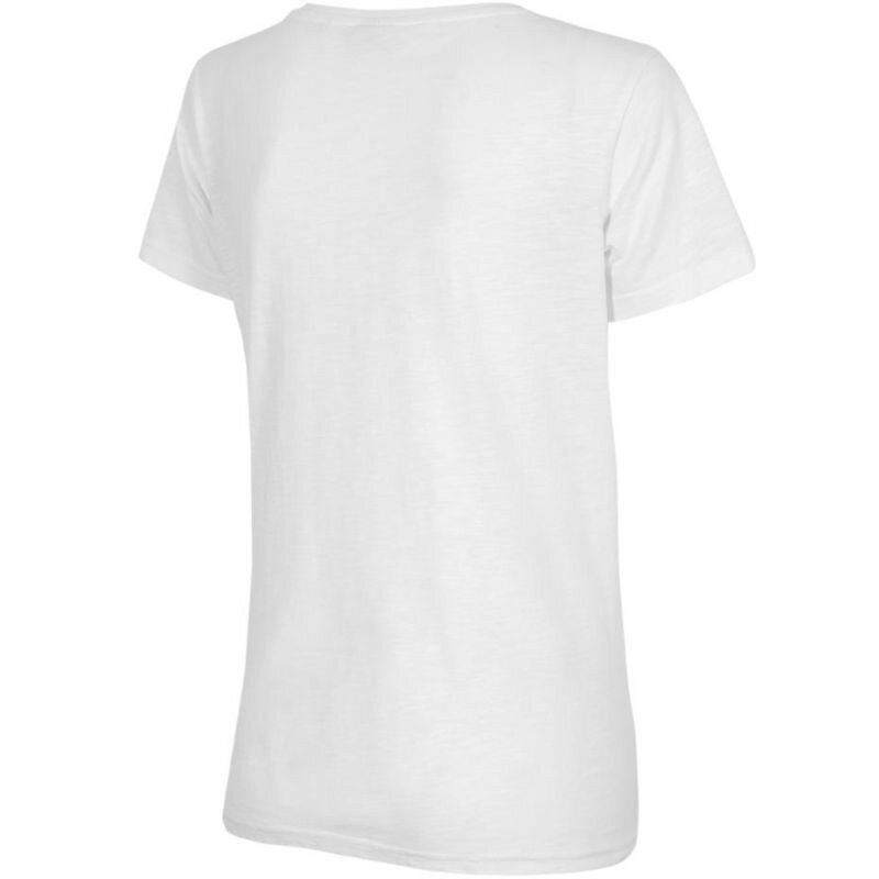 Moteriški marškinėliai 4F H4L22 TSD352 10S, balti kaina ir informacija | Sportinė apranga moterims | pigu.lt