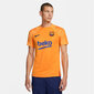 Futbolo marškinėliai vyrams Nike FC Barcelona Strike M DH7707837, oranžiniai kaina ir informacija | Futbolo apranga ir kitos prekės | pigu.lt