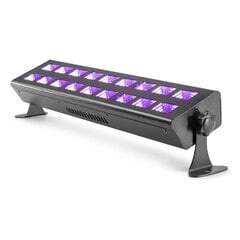 BeamZ BUV293 UV juosta 2x 9 LED kaina ir informacija | Dekoracijos šventėms | pigu.lt
