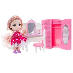 Игрушечная спальня и кукла Miliya цена и информация | Игрушки для девочек | pigu.lt