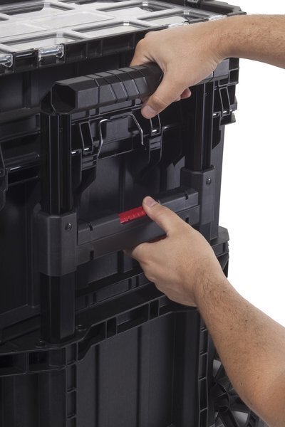 Dėžė įrankiams su ratukais Keter Rigid Tool цена и информация | Įrankių dėžės, laikikliai | pigu.lt