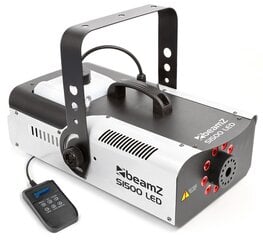 BeamZ S1500LED dūmų mašina 9x 3W RGB DMX kaina ir informacija | Dekoracijos šventėms | pigu.lt