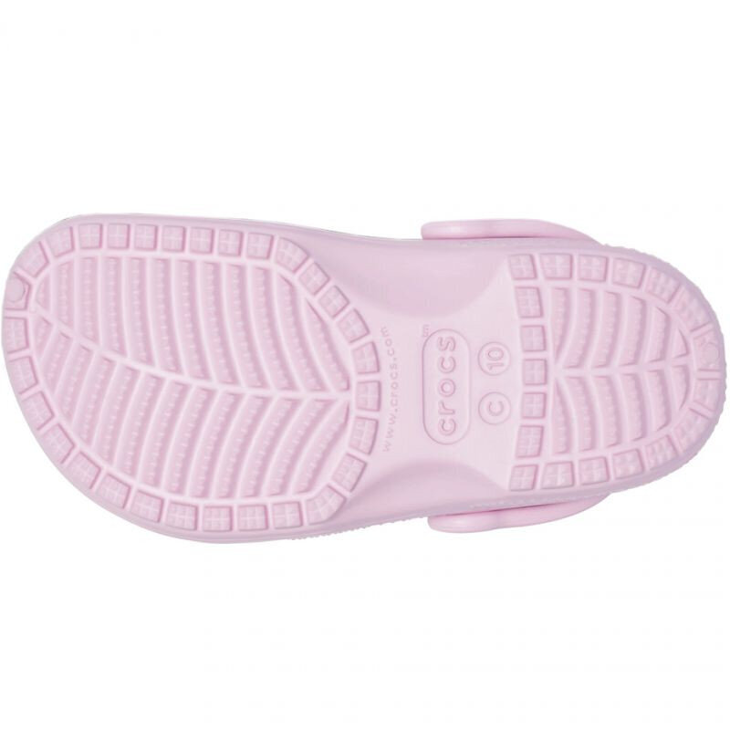 Crocs basutės vaikams Toddler Classic Clog 206990, rožinės kaina ir informacija | Guminės klumpės vaikams | pigu.lt