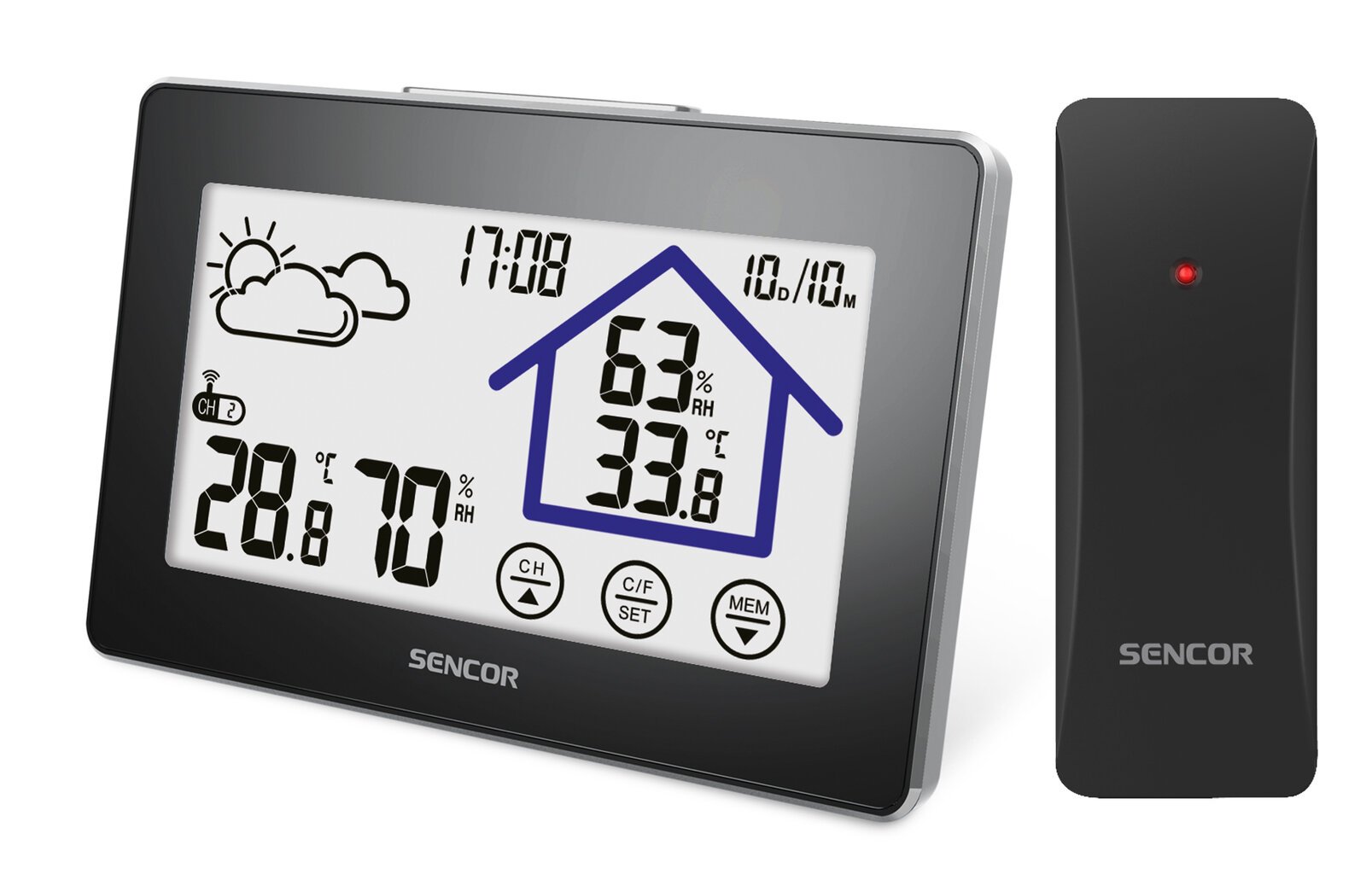 Orų stotelė Sencor SWS 2999 kaina ir informacija | Meteorologinės stotelės, termometrai | pigu.lt