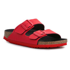 Šlepetės moterims Birkenstock Arizona Icy Active 1022389, raudonos kaina ir informacija | Šlepetės moterims | pigu.lt