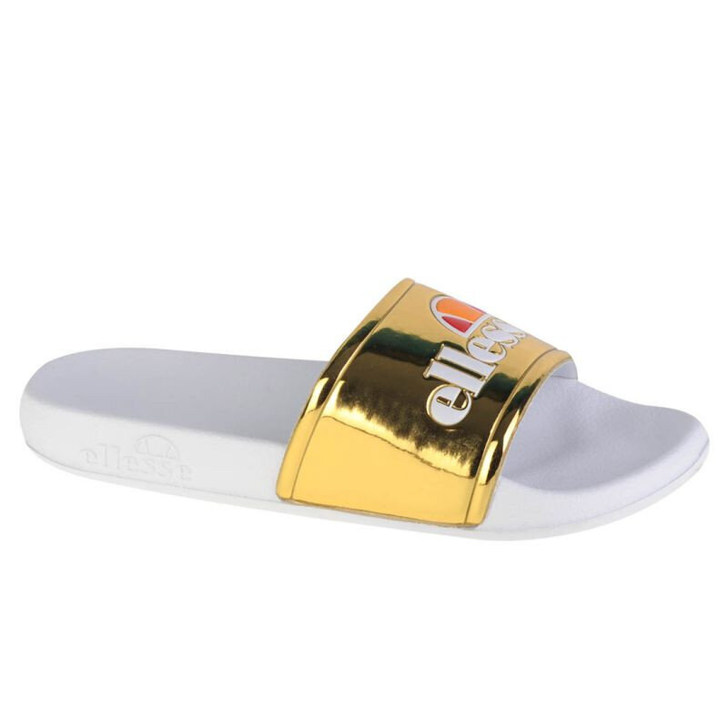 Šlepetės moterims Ellesse Giselle Slides W EL11W74510-03, baltos kaina ir informacija | Šlepetės moterims | pigu.lt