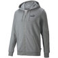 Džemperis vyrams Puma ESS + Tape Full-Zip Hoodie 84876803, pilkas цена и информация | Sportinė apranga vyrams | pigu.lt