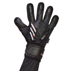 Vartininko pirštinės Adidas Predator Gl Match Fingersave H62428, juodos цена и информация | Тренировочные перчатки. Размер 5 | pigu.lt