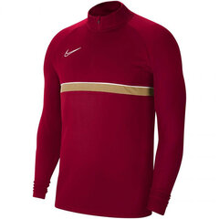 Nike džemperis vaikams NK DF Academy 21 Drill Top Jr CW6112 677, raudonas цена и информация | Футбольная форма и другие товары | pigu.lt