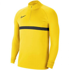 Nike vaikiškas džemperis Dri-FIT Academy 21 Dril Top Jr CW6112 719, geltonas цена и информация | Футбольная форма и другие товары | pigu.lt