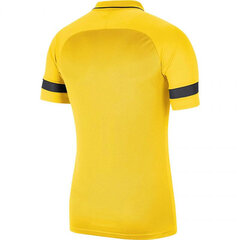 Futbolo marškinėliai berniukams Nike Dri-FIT Academy 21 Polo CW6106, geltoni цена и информация | Футбольная форма и другие товары | pigu.lt